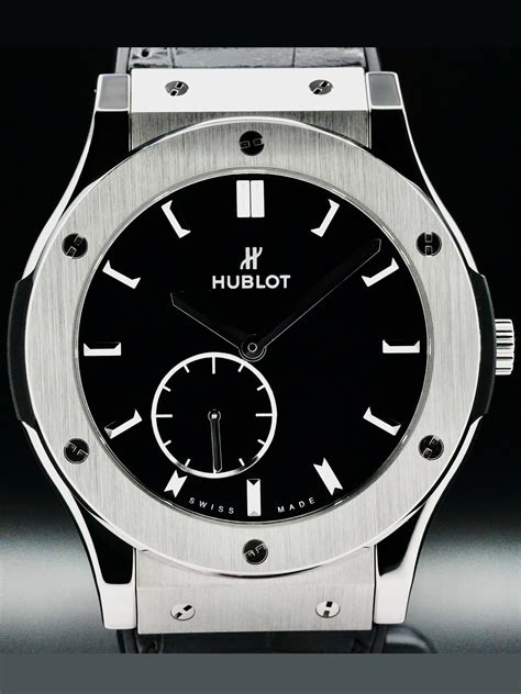 hublot 515.nx.1270.lr|Hublot Classic Fusion Black Dial Titanium Men's Watch .